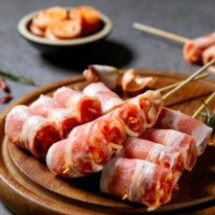 [다물꼬치] 삼겹김치말이꼬치 400g 5꼬치(면세)