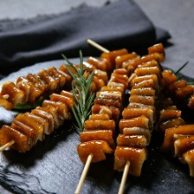 [다물꼬치] 돼지껍데기꼬치 180g 5꼬치(면세)