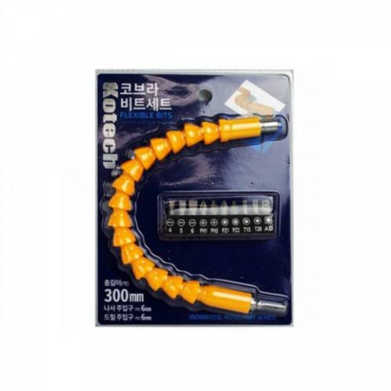 BTM 코텍스 코브라 30cm 비트 10종세트 K-0454