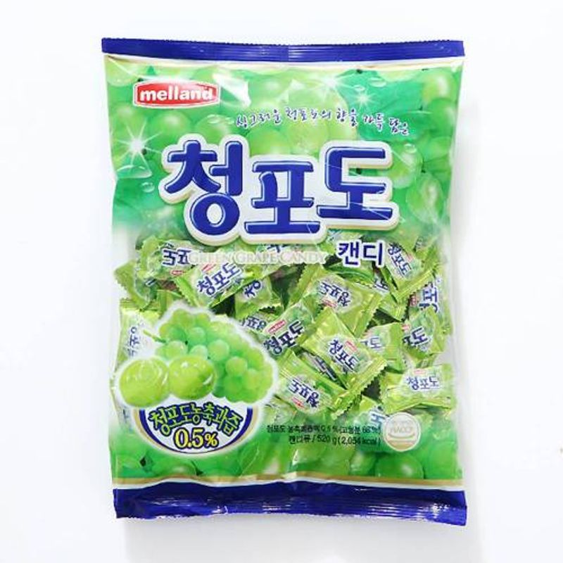 멜랜드 청포도 캔디 (520g) 화이트데이 할로윈 사탕선물