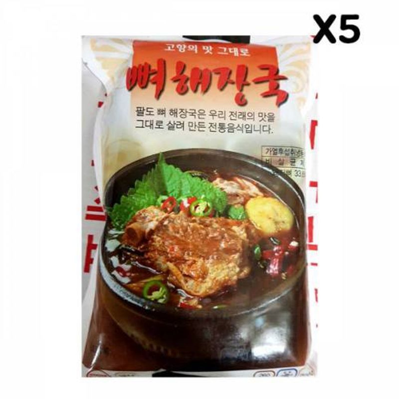 FK 뼈해장국(팔도 600g)X5