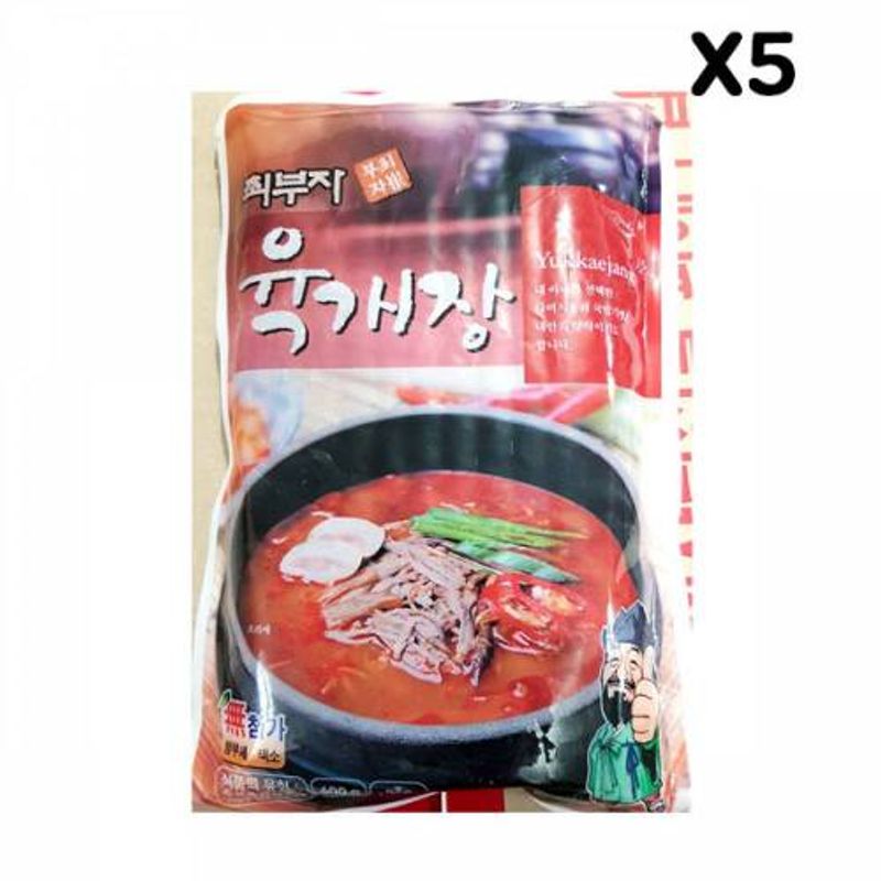 FK 최부자 육개장(장터 600g)X5