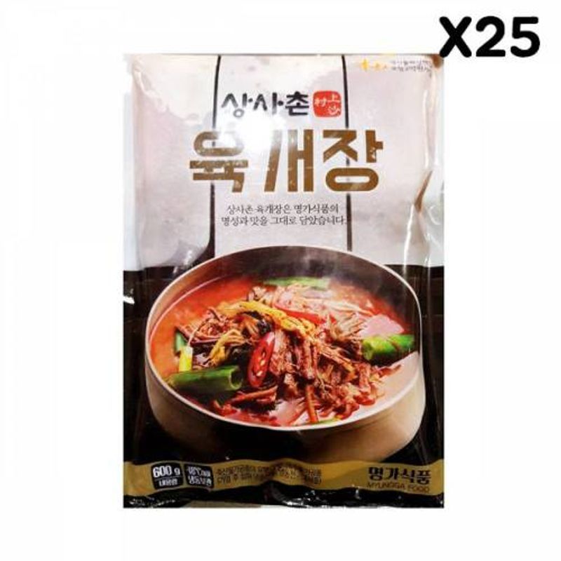 FK 명가 육개장 600gX25
