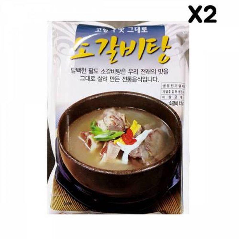 FK 팔도 소갈비탕 600gX2