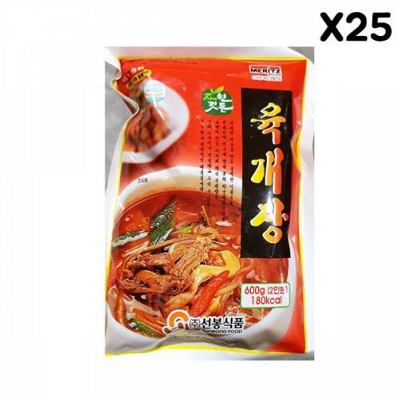 FK 선봉 육개장 600gX25