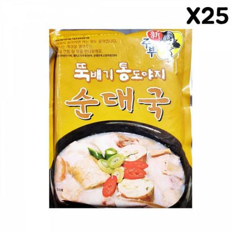 FK 선미 뚝배기 순대국 600gX25