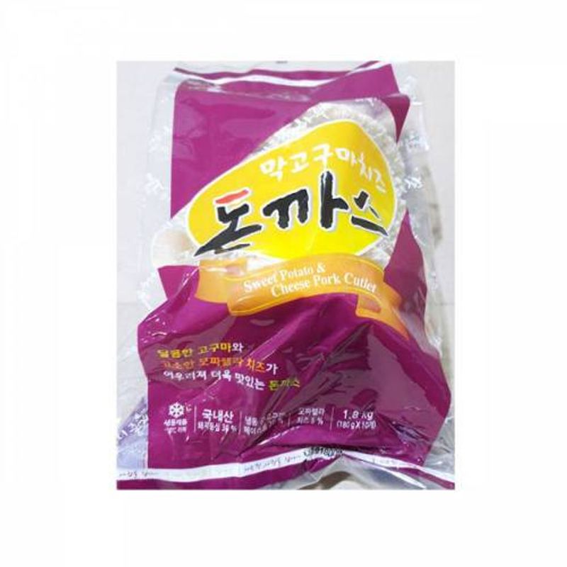 FK 늘찬 막고구마돈까스(180g x10개 1.8K)