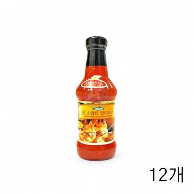 몬 스위트 칠리소스 295ml X12개 쌀국수 샤브샤브 월남쌈소스 샤부샤부소스 매콤한소스