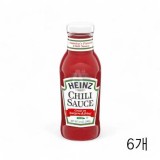 하인즈 칠리소스 340g X 6개 쌀국수 샤브샤브 월남쌈소스 딥핑소스 칠리양념 디핑소스