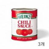 하인즈 칠리소스 3.23kg X 3개 대용량 쌀국수 샤브샤브 월남쌈소스 칠리디핑 튀김요리