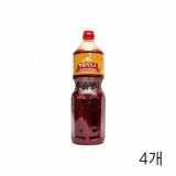 레벤 핫칠리소스 2Kg X 4개 샤브샤브칠리소스 월남쌈소스 칠리드레싱 핫칠리샤브소스