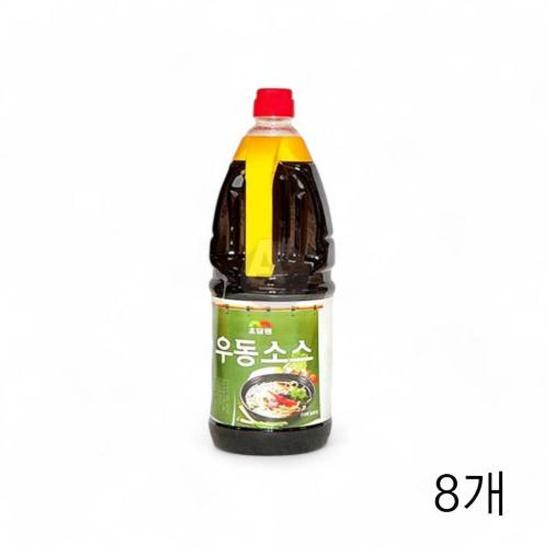 초담원 우동소스 1.8L X 8개 일식소스 우동다시 대용량 식당용식자재 우동쯔유 식자재