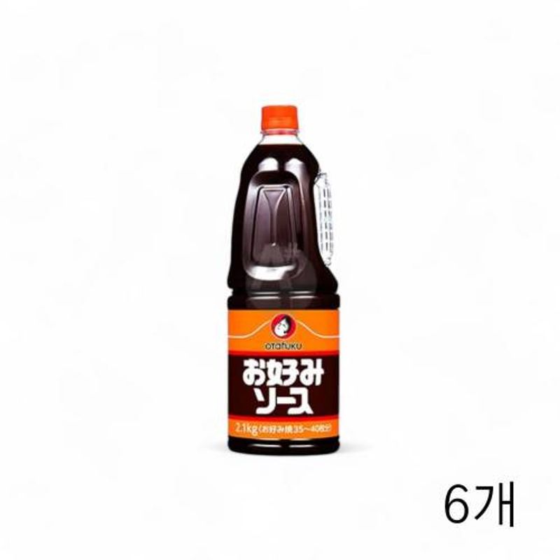 오타후쿠 오꼬노미소스 2.1Kg X 6개 일본 오코노미야끼 야끼소바 소스 볶음우동소스