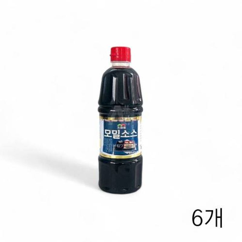 초담원 메밀소스 900ml X 6개