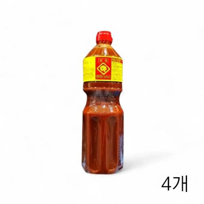 송림 돈까스소스 1.8L X 4개 업소용 경양식 돈가스소스 돈까스양념 일식돈까스소스