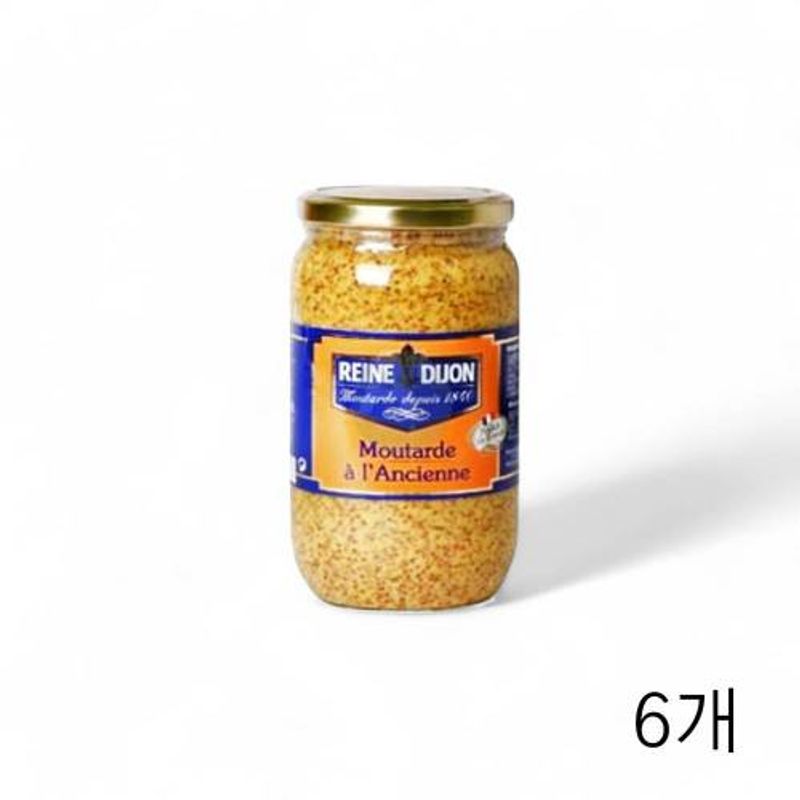 르네 홀그레인머스타드 820g X 6개 샌드위치 샐러드 머스터드소스 핫도그소스 훈제소스