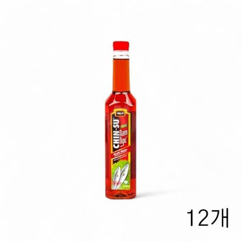 친수 베트남피쉬소스 500g X 12개 느억맘 분짜피시소스 조미액상소스 덮밥소스 양념소스