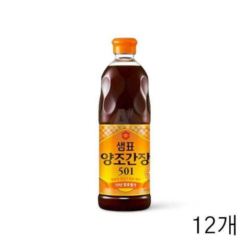 샘표식품 양조간장 501 860ml X 12개