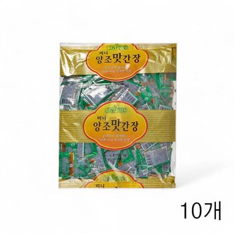 이엔푸드 미니 양조맛간장 1.04Kg (5.6ml X 186입) X 10개