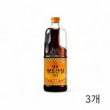 샘표식품 양조간장 501 1.7L X 3개