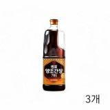샘표식품 양조간장 701 1.7L X 3개