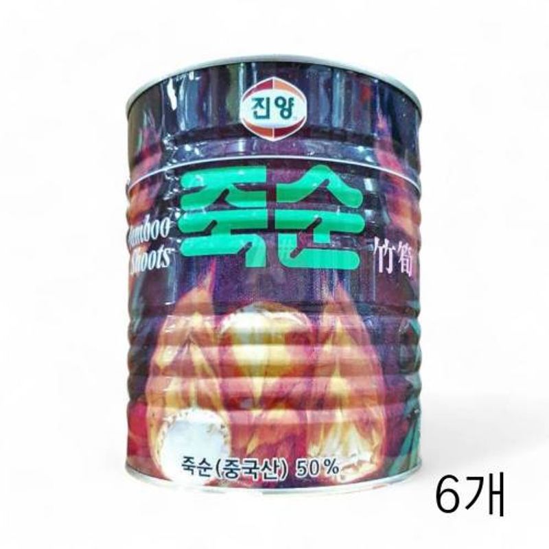 설정식품 진양 죽순캔 3kg X 6개