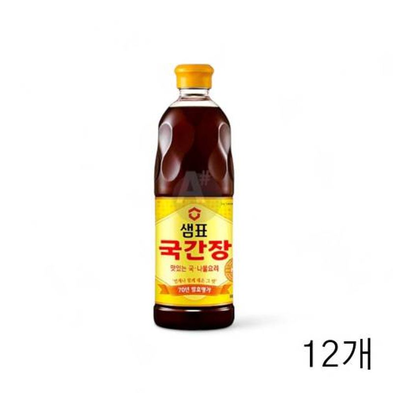 샘표식품 국간장 860ml X 12개