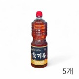 다들림푸드 참기름 1.75L X 5개 대용량참기름 업소용참기름 식당용 분식집 참깨기름