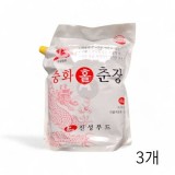 진성푸드 무궁화표 중화홀춘장 4kg X 3개 대용량 업소용 짜장소스 중화요리 중식소스