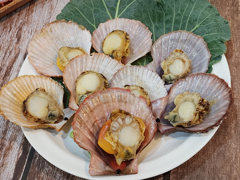 큼직 비단가리비 1kg