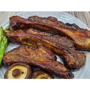 지리산 흑돼지 우대갈비 600g