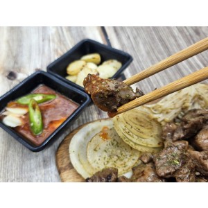 지리산 흑돼지 뒷고기 200g