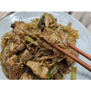 흑돼지 뒷고기 모듬 500g
